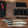 BeaverCraft S19X – Premium Whittling Tool Set (3 Deluxe Knives + Accessories In Leather Case) -Knives Store BVCS19X