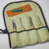 BeaverCraft SC01 – Wood Carving Gouge Tool Set (4 Tools + Accessories In Canvas Roll) 1 BeaverCraft SC01 – Wood Carving Gouge Tool Set (4 Tools + Accessories In Canvas Roll) -Knives Store BVCSC01