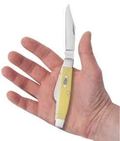 Case Yellow Synthetic (CV) Large Stockman Folder Knife #00203 -Knives Store CA00203 3