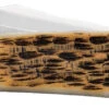 Case Amber Bone Peach Seed Jig (SS) Russlock Folder Knife #00260 2 Case Amber Bone Peach Seed Jig (SS) Russlock Folder Knife #00260 -Knives Store CA00260