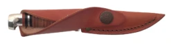 Case Stacked Leather 3" Mini FINN Hunter Fixed Blade Knife With Sheath #379 -Knives Store CA00379 1