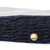 Case Rogers Jig Navy Blue Bone (SS) Large Trapper Folder Knife #07051
