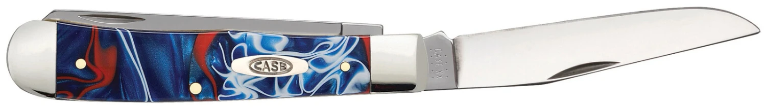 Case Patriotic Kirinite® (SS) Large Trapper Folder Knife #11200 5 Case Patriotic Kirinite® (SS) Large Trapper Folder Knife #11200 - Image 3