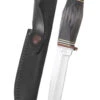 Case Buffalo Horn 5" Combination Skinner Hunter Fixed Blade Knife With Sheath #17912 2 Case Buffalo Horn 5" Combination Skinner Hunter Fixed Blade Knife With Sheath #17912 -Knives Store CA17912