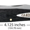 Case Smooth Black Micarta (SS) Large Trapper Folder Knife #27730 2 Case Smooth Black Micarta (SS) Large Trapper Folder Knife #27730 -Knives Store CA27730