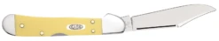 Case Yellow Synthetic (CV) Mini Copperlock Folder Knife #30116 -Knives Store CA30116 2