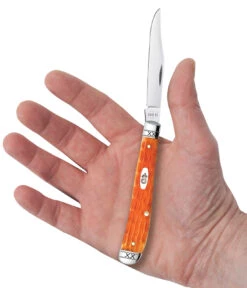 Case Cayenel Crandall Jigged Bone (SS) Slimline Trapper Folder Knife #35814 9 Case Cayenel Crandall Jigged Bone (SS) Slimline Trapper Folder Knife #35814 -Knives Store CA35814