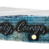 Case Gift Boxed Serenity Prayer Natural Bone (SS) Trapper Folder Knife #38822 -Knives Store CA38822