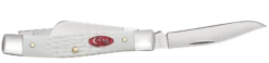 Case Sparxx Standard Jig White Synthetic (SS) Medium Sloped Bolster Stockman Folder Knife #60184 8 Case Sparxx Standard Jig White Synthetic (SS) Medium Sloped Bolster Stockman Folder Knife #60184 -Knives Store CA60184 2