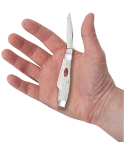Case Sparxx Standard Jig White Synthetic (SS) Medium Sloped Bolster Stockman Folder Knife #60184 9 Case Sparxx Standard Jig White Synthetic (SS) Medium Sloped Bolster Stockman Folder Knife #60184 -Knives Store CA60184 3