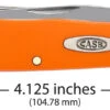 Case Orange Synthetic (SS) Large Trapper Folder Knife #80500 1 Case Orange Synthetic (SS) Large Trapper Folder Knife #80500 -Knives Store CA80500