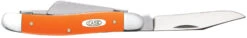 Case Orange Synthetic (SS) Medium Stockman Folder Knife #80509 -Knives Store CA80509 2
