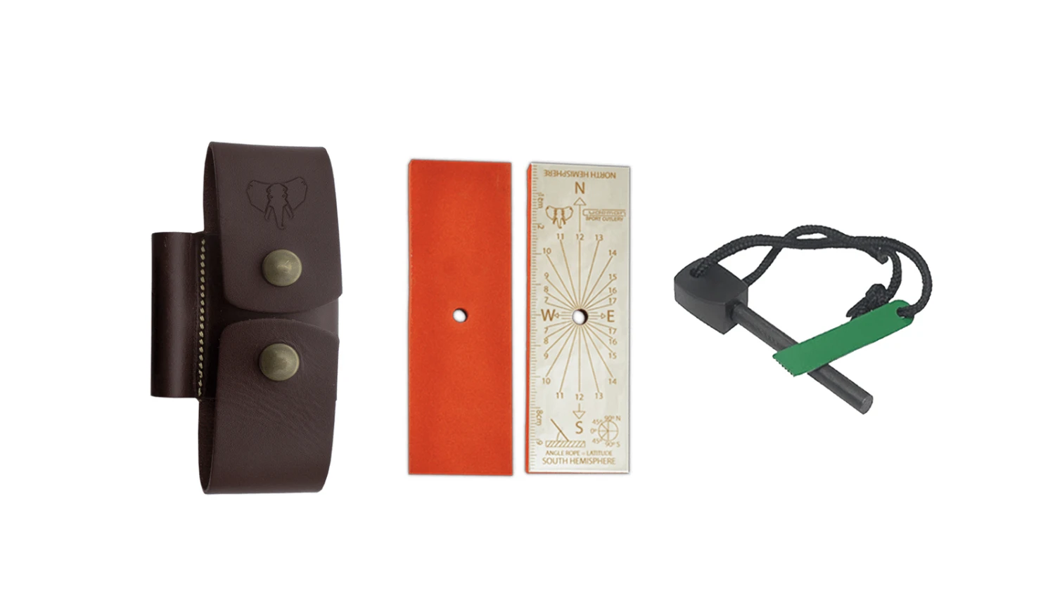 Cudeman Olive Wood Bohler N-690Co Steel Survival Fixed Blade Knife, Leather Sheath - 158-LC 4 Cudeman Olive Wood Bohler N-690Co Steel Survival Fixed Blade Knife, Leather Sheath - 158-LC - Image 2