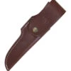 Cudeman Akeley Deer Stag Bohler N690CO Steel Hunting Fixed Blade Knife, Leather Sheath - 254-C -Knives Store CUD254C