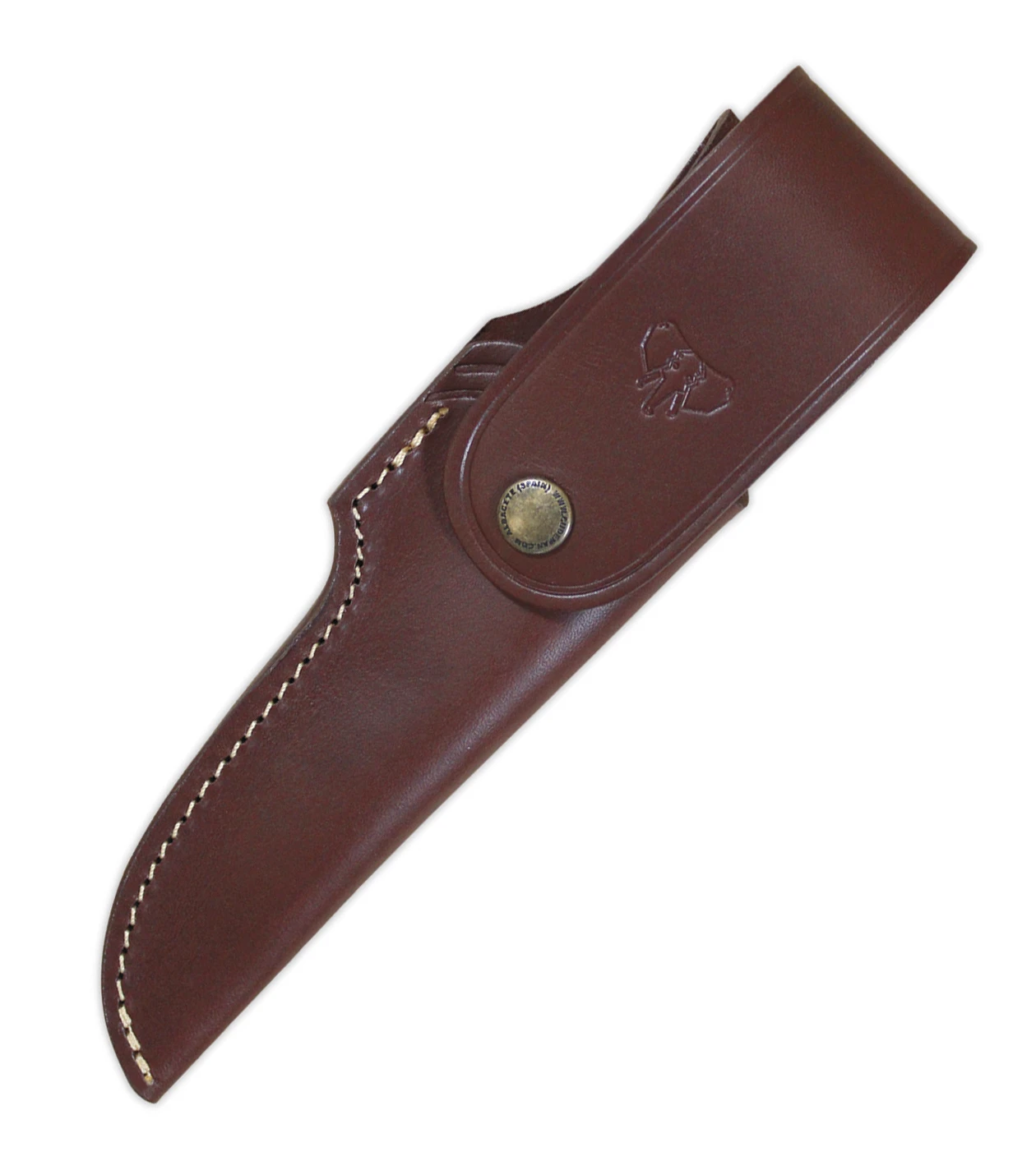 Cudeman Akeley Walnut Wood Bohler N690CO Steel Hunting Fixed Blade Knife, Leather Sheath - 254-G 3 Cudeman Akeley Walnut Wood Bohler N690CO Steel Hunting Fixed Blade Knife, Leather Sheath - 254-G