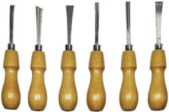 Excel Blades Deluxe Woodcarving Tool Set (6 Tools) - 56009