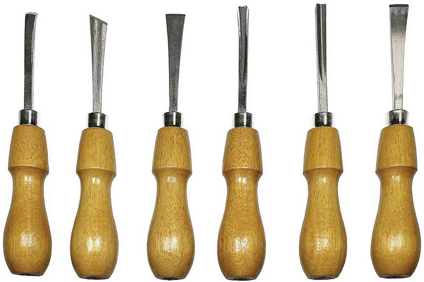 Excel Blades Deluxe Woodcarving Tool Set (6 Tools) - 56009 3 Excel Blades Deluxe Woodcarving Tool Set (6 Tools) - 56009