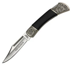 Excalibur Royal Black Prince 3" Clip Point Folding Knife
