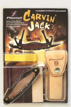 Flexcut Carvin Jack (Right Handed) Wood Carving 6 Blade Multi-Tool - JKN91 -Knives Store FLEXJKN91 1