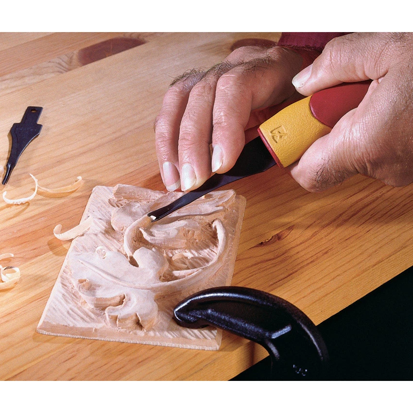 Flexcut 11-Piece Wood Craft Carver Knife Set - SK107 4 Flexcut 11-Piece Wood Craft Carver Knife Set - SK107 - Image 2