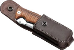 FOX PRO-HUNTER, Bohler N690Co Steel, Santos Wood Hunting Folder Knife - Model FX-130 DW 9 FOX PRO-HUNTER, Bohler N690Co Steel, Santos Wood Hunting Folder Knife - Model FX-130 DW -Knives Store FOX130DW 2