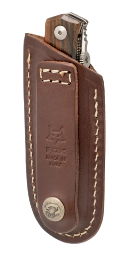 FOX TERZUOLA, Damascus Steel, Bocote Wood Gentleman’s Folder Knife - Model FX-525 DB -Knives Store FOX525DB 3