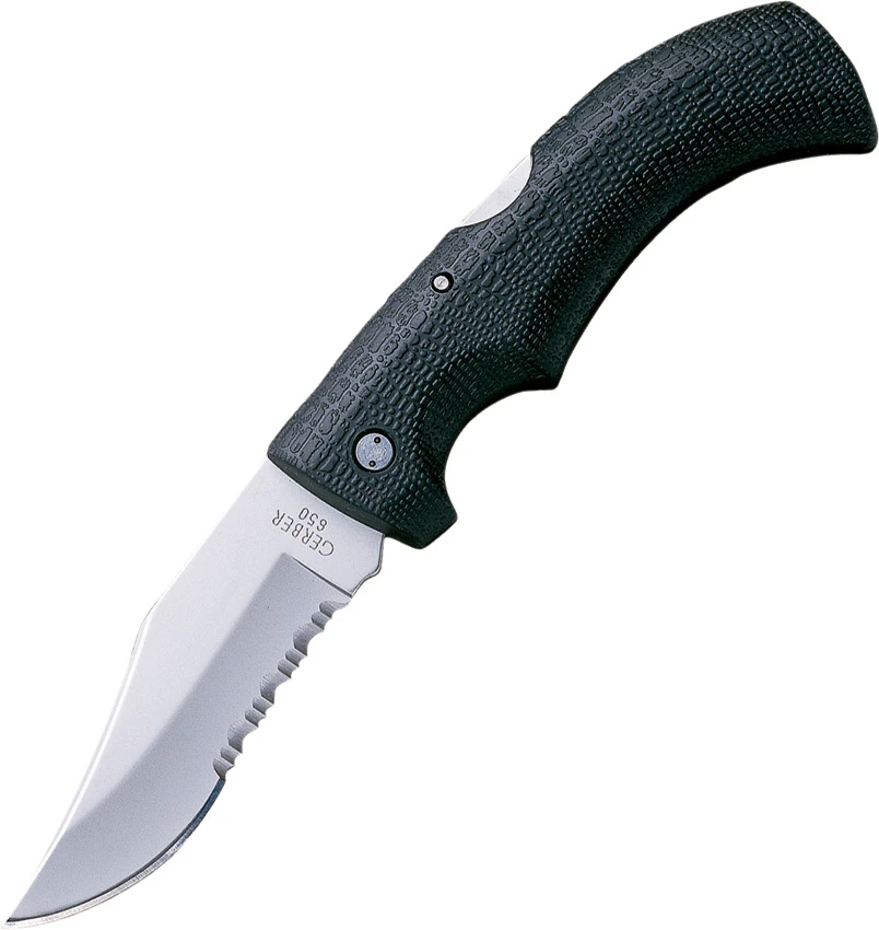 Gerber Gator Clip Point Serrated Edge Folder Knife 3 Gerber Gator Clip Point Serrated Edge Folder Knife