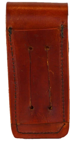 Icaras Leathercraft (Australian Made) Stockman Knife Sheath - Chestnut