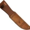 Kabar USMC Short Brown Leather Knife Sheath 1250S -Knives Store KA1250S