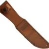 Kabar Short Brown Leather Knife Sheath 1251S