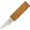 Kanetsune Kiridashi Wild Cherry Wood Hobby Fixed Blade Knife - KB612 -Knives Store KB612