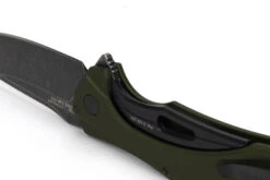 Kershaw Bareknuckle Olive Aluminium, Blackwash Sandvik 14C28N Folder Knife 7777OLBW -Knives Store KS7777OLBW 2