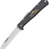 Otter Mercator German K55K Black Cat Carbon Steel Pocket Knife
