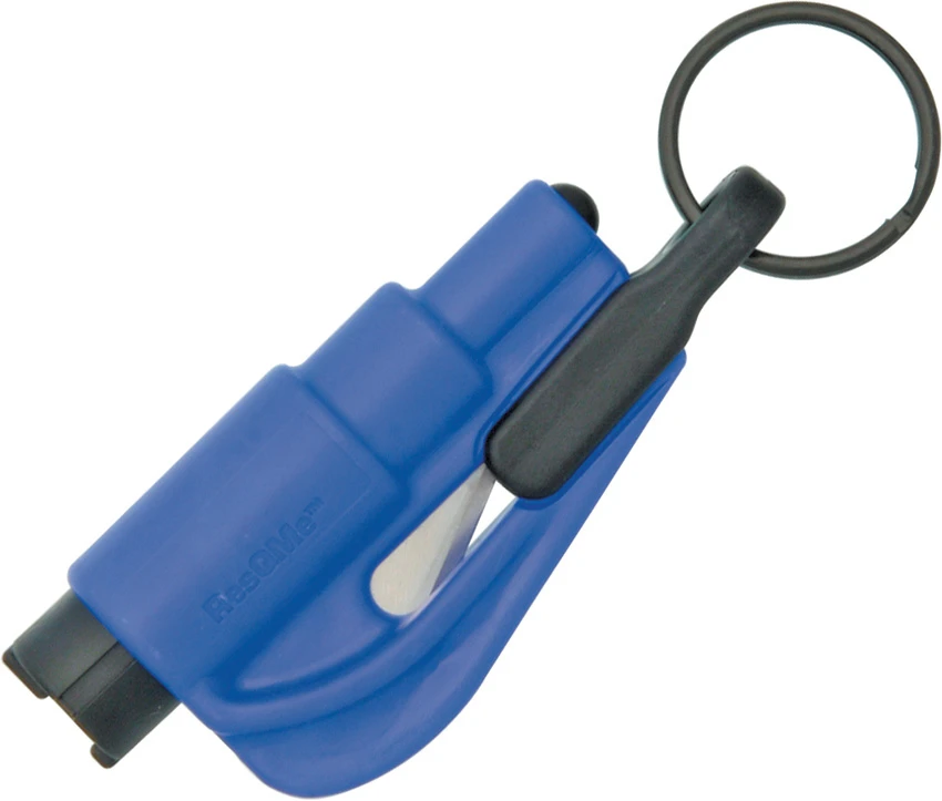 ResQMe Keychain Rescue Tool Emergency Tool - Blue 3 ResQMe Keychain Rescue Tool Emergency Tool - Blue