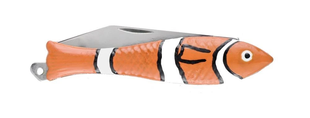 Mikov Rybička "Little Fish" Clown Pocket Folder Knife - 130-NZn-1/CLOWN 3 Mikov Rybička "Little Fish" Clown Pocket Folder Knife - 130-NZn-1/CLOWN