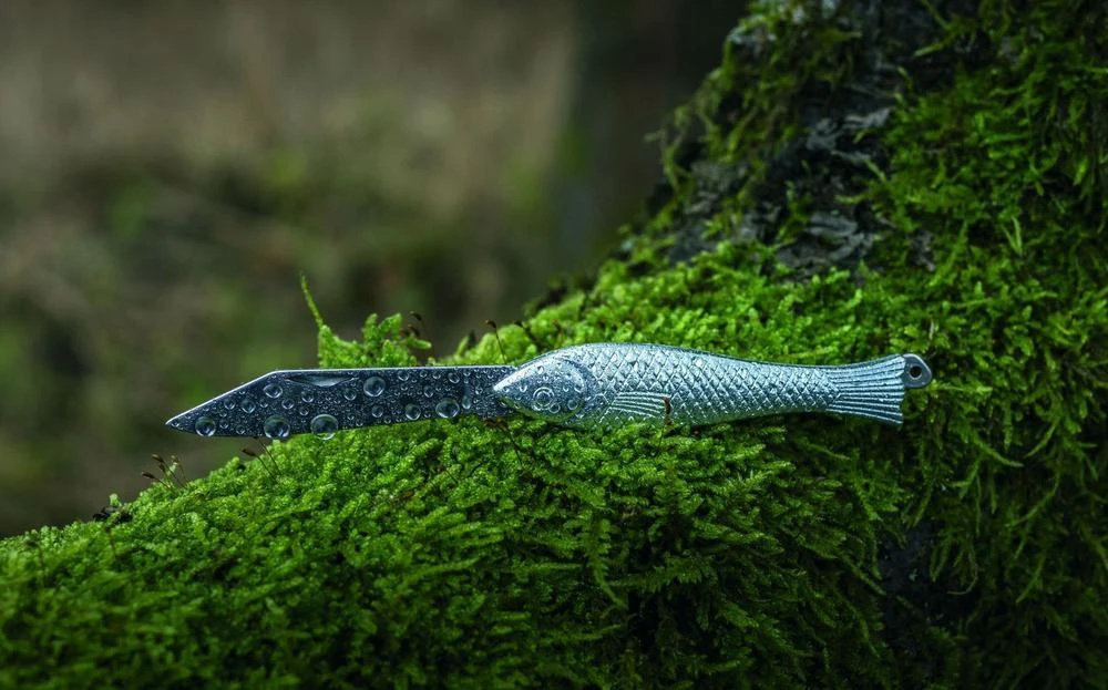 Mikov Rybička "Little Fish" Silver Pocket Folder Knife - 130-NZn-1/KAPESNI 5 Mikov Rybička "Little Fish" Silver Pocket Folder Knife - 130-NZn-1/KAPESNI - Image 3