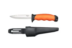 Mikov Brigand Fixed Blade Knife, PVC Sheath - 393-NH-10-Orange