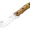 Nieto Warfare Olive Wood Guthook Hunting Fixed Blade Knife, Leather Sheath - 194O 2 Nieto Warfare Olive Wood Guthook Hunting Fixed Blade Knife, Leather Sheath - 194O -Knives Store N194O