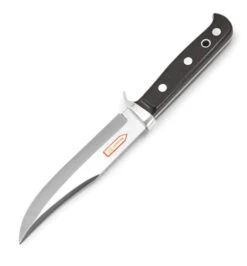 Puma Sedona Bowie Pakkawood Handle Fixed Blade Knife, Leather Sheath - 125396