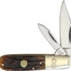 Rough Ryder Barlow Brown Stag Bone Handle Folding Knife RR1806 -Knives Store RR1806