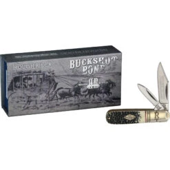 Rough Ryder Barlow Buckshot Bone Handle Folding Knife RR2041