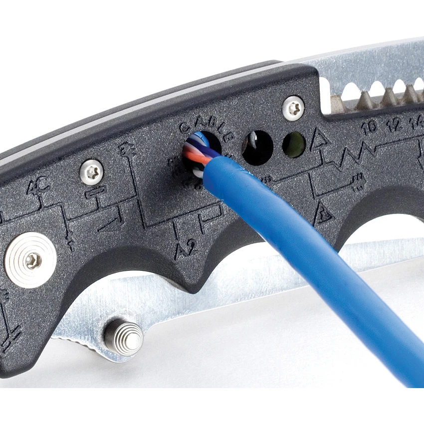 SOG Kilowatt With Electrician's Wire Stripper Folder Knife EL01-CP 4 SOG Kilowatt With Electrician's Wire Stripper Folder Knife EL01-CP - Image 2