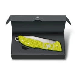 Victorinox Swiss Army Hunter Pro Alox Electric Yellow Limited Edition 2023 Folder Pocket Knife - 352 -Knives Store VIC0.9415.L23 3