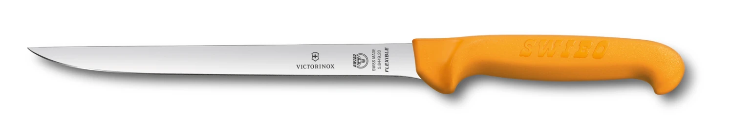 Victorinox Swibo Fish Filleting Knife (Narrow Handle) 20cm Orange - 8449.20 3 Victorinox Swibo Fish Filleting Knife (Narrow Handle) 20cm Orange - 8449.20
