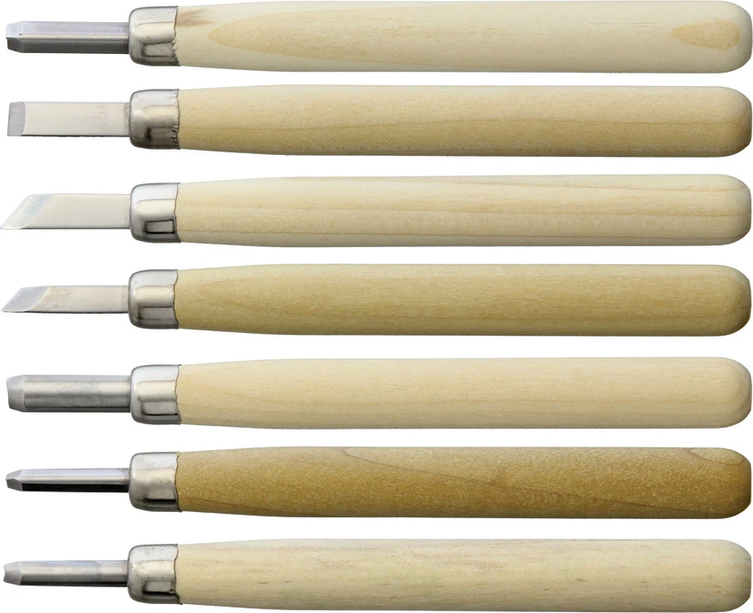 Yoshiharu 7-Piece L-7 Japanese Wood Carving Set - YSH026 3 Yoshiharu 7-Piece L-7 Japanese Wood Carving Set - YSH026