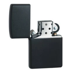 Zippo Lighter, Black Matte - 90218