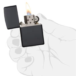 Zippo Lighter, Black Matte - 90218 -Knives Store ZIP90218 3